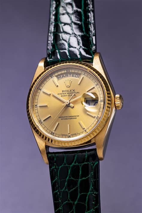 eerste rolex day date oud|rolex day date 18038.